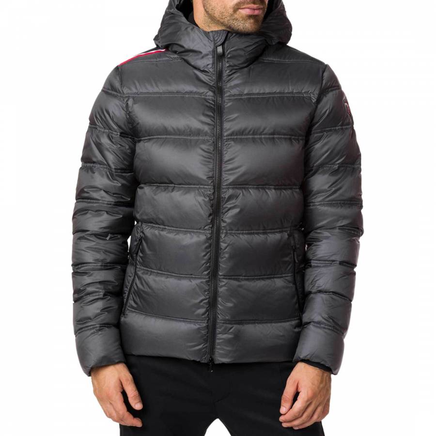 Rossignol - Grey Down Puffer Jacket - My-Boutique.co.uk