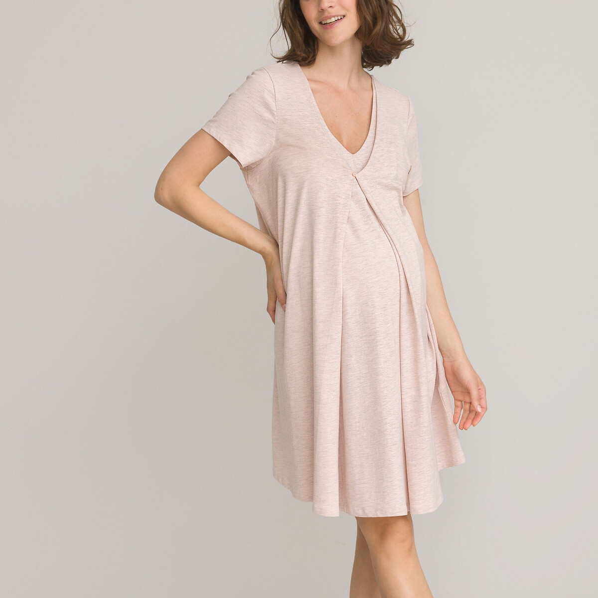 Cotton Maternity Nursing Nightdress