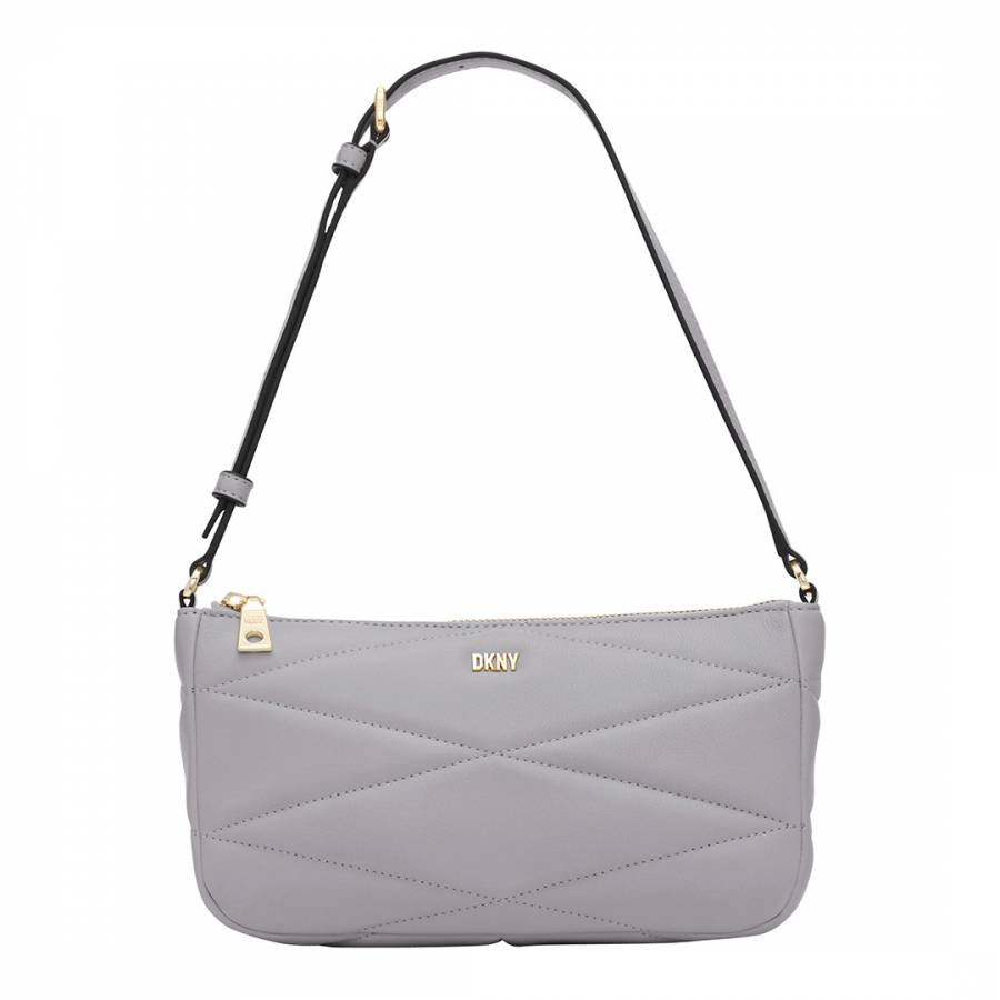 DKNY Grey Melange Eve Demi Shoulder Bag My Boutique