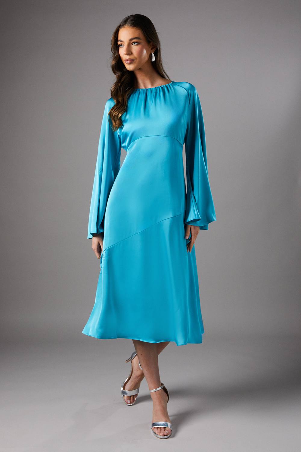 knee length dresses for ladies Dolce & Gabbana Floral Print Silk Mini Shift Dress main image 0