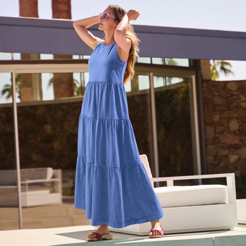 asymmetrical ruffle midi dress Viclans Asymmetric Ruffle Midi Red Dress with Drawstring Waist